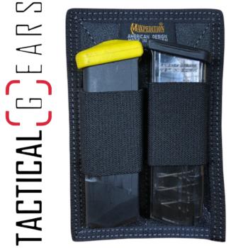 MAXPEDITION DUAL MAG RETENTION INSERT KLETTBARE MAGAZINTASCHE 3503B - BLACK